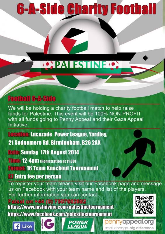 Charity Football Palestine (by Research in Progress  - 2014)