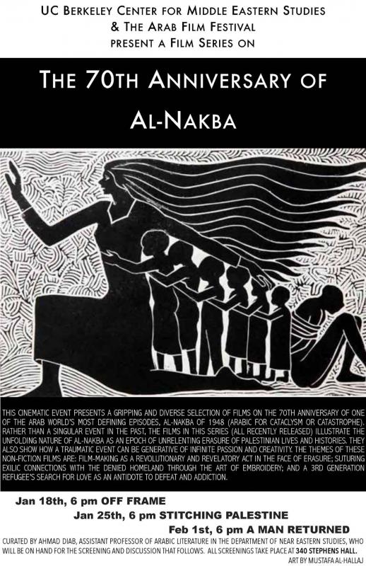 Al Nakba - Berkeley (by Mustafa Al Hallaj (1938-2002) - 2018)