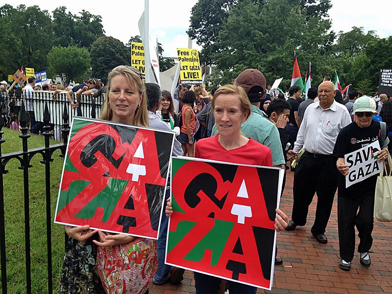 Let Gaza Live Rally - DC - 1 (by Kyle Goen - 2014)