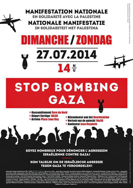 Stop Bombing Gaza (by MarcelCollectif  - 2014)