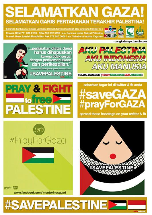 Selamatkan Gaza (by Research in Progress  - 2014)