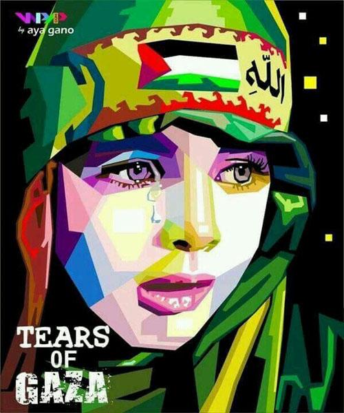 Tears of Gaza (by Aya Gano - 2020)