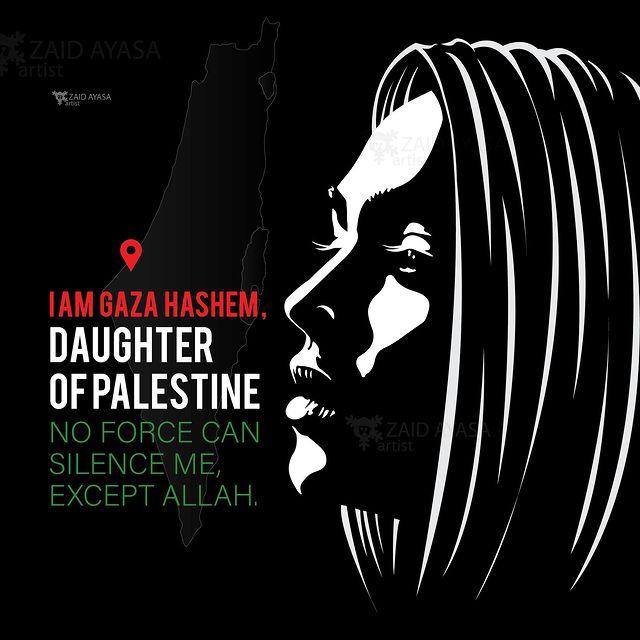 Daughter of Palestine (by Zaid Ayasa - 2023)