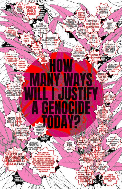 Justify A Genocide Today  (by Thad Higa - 2023)