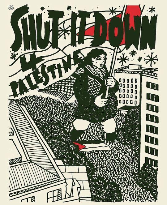 Shut It Down 4 Palestine (by Shenby G. - 2023)
