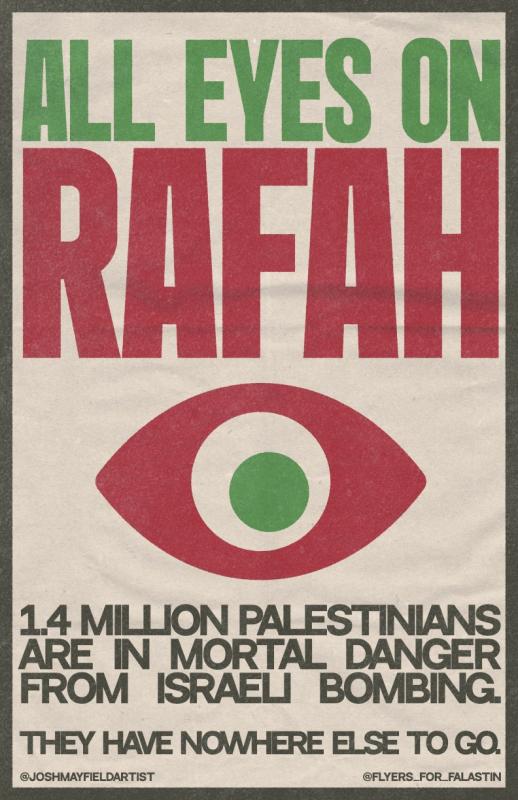 All Eyes On Rafah (by Josh Mayfield  - 2024)
