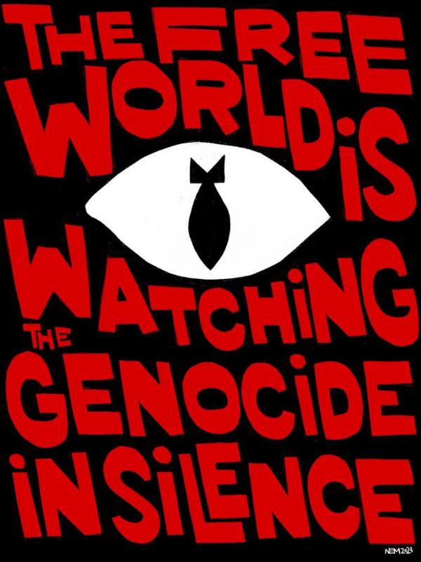 Genocide In Silence (by Naji El Mir - 2023)
