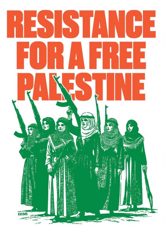 Resistance For A Free Palestine (by Krime - 2023)