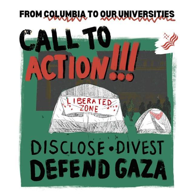 Disclose - Divest - Defend Gaza (by Research in Progress  - 2024)