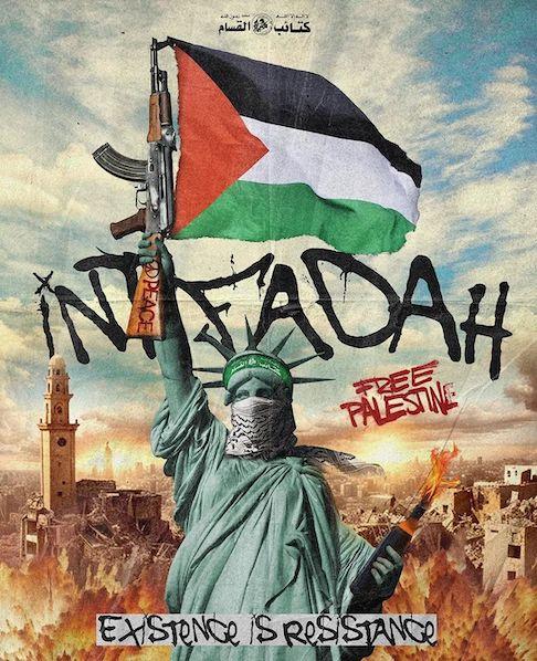 Intifada - Free Palestine (by Deliberately/Collectively Anonymous - 2024)