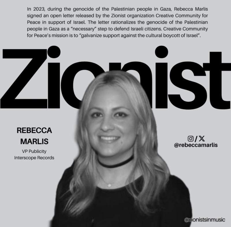 Rebecca Marlis - Zionist (by Research in Progress  - 2024)