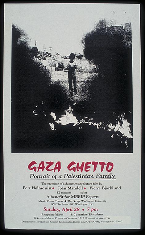 Gaza Ghetto - Portrait of A Palestinian Family (by Research in Progress  - 1985)