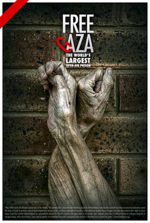 Free Gaza - The World's Largest Open Air Prison (by Delt4  - 2009)