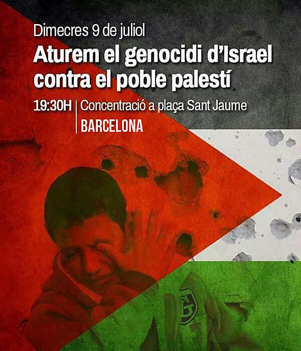 Aturem el Genocidi d'Israel (by Research in Progress  - 2014)