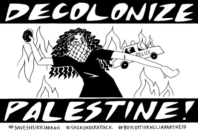 Decolonize Palestine! (by Anonymous Safsafi - 2021)