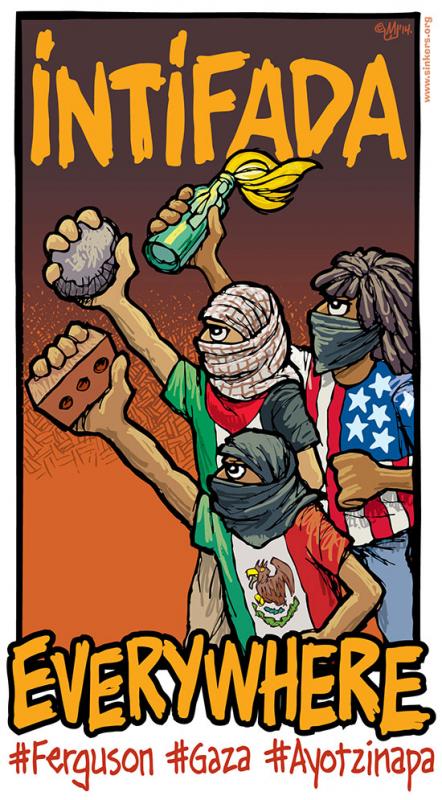 Intifada Everywhere (by Mike Flugennock - 2014)