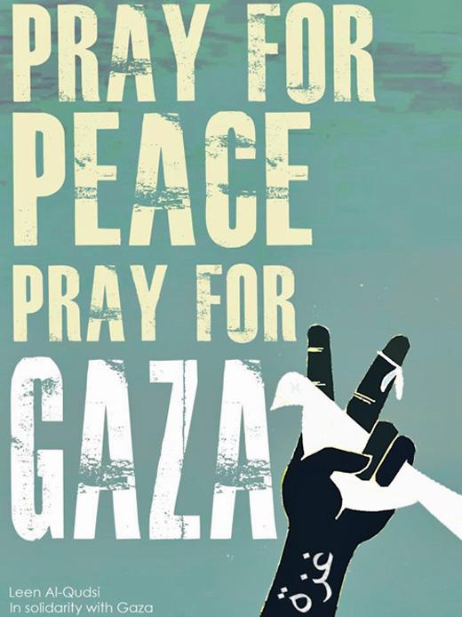 Pray For Peace - Pray For Gaza (by Leen  Al Qudsi - 2012)