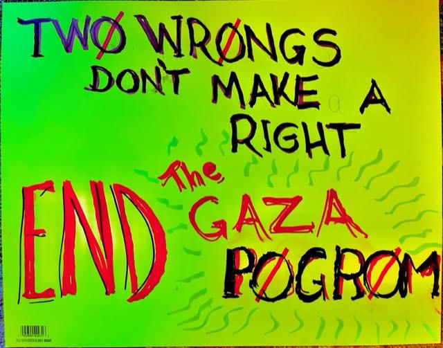 Gaza Pogrom (by Jim Best - 2022)