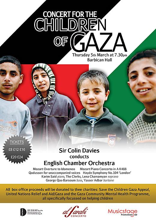 Concert for the Children of Gaza (by Research in Progress  - 2014)