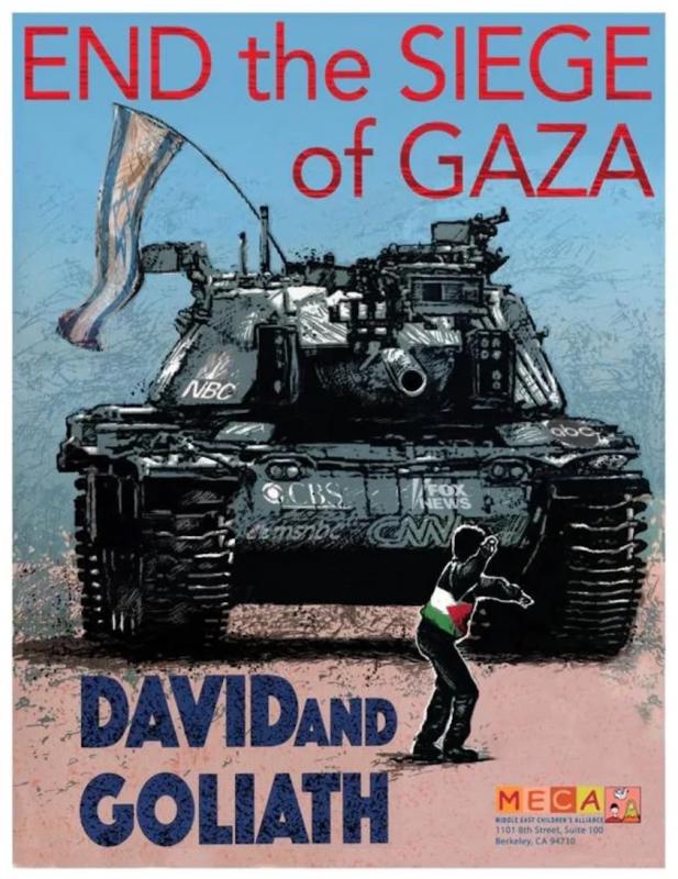 End the Siege of Gaza - MECA (by Jos Sances - 2014)