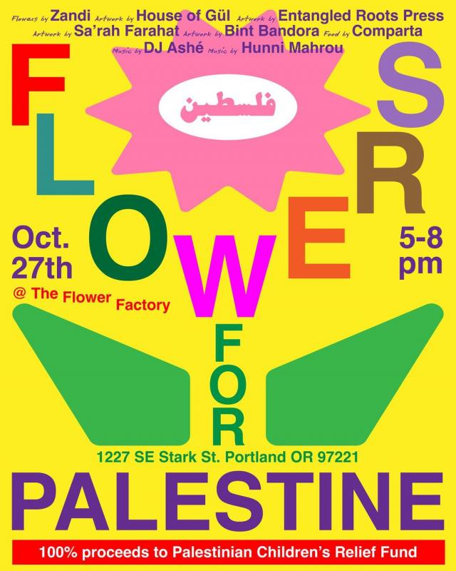 Flowers For Palestine (by Research in Progress  - 2023)