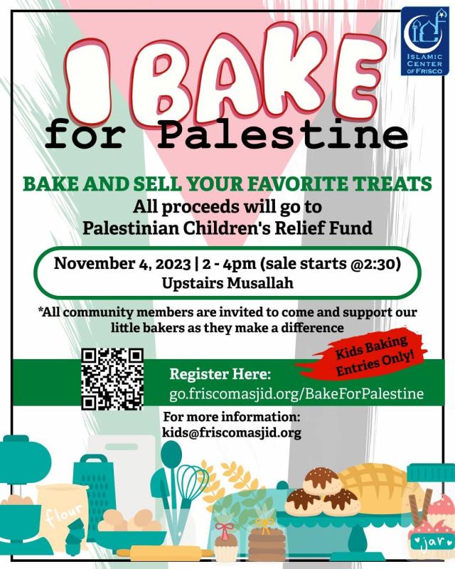 I Bake For Palestine (by Research in Progress  - 2023)