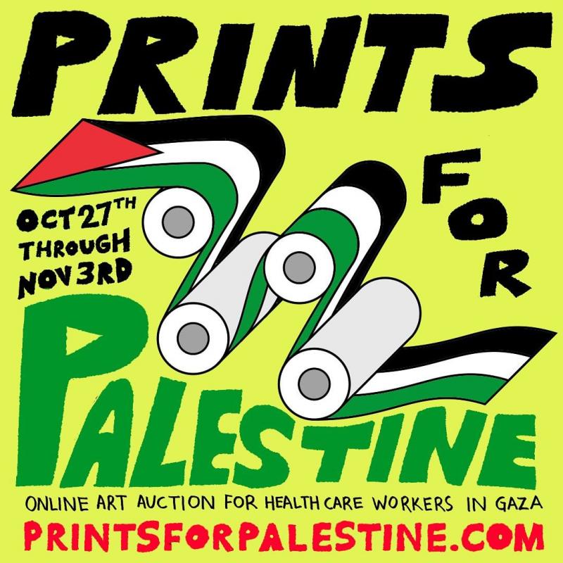 Prints For Palestine (by Research in Progress  - 2023)
