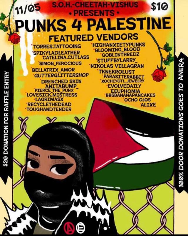 Punks 4 Palestine (by Research in Progress  - 2023)