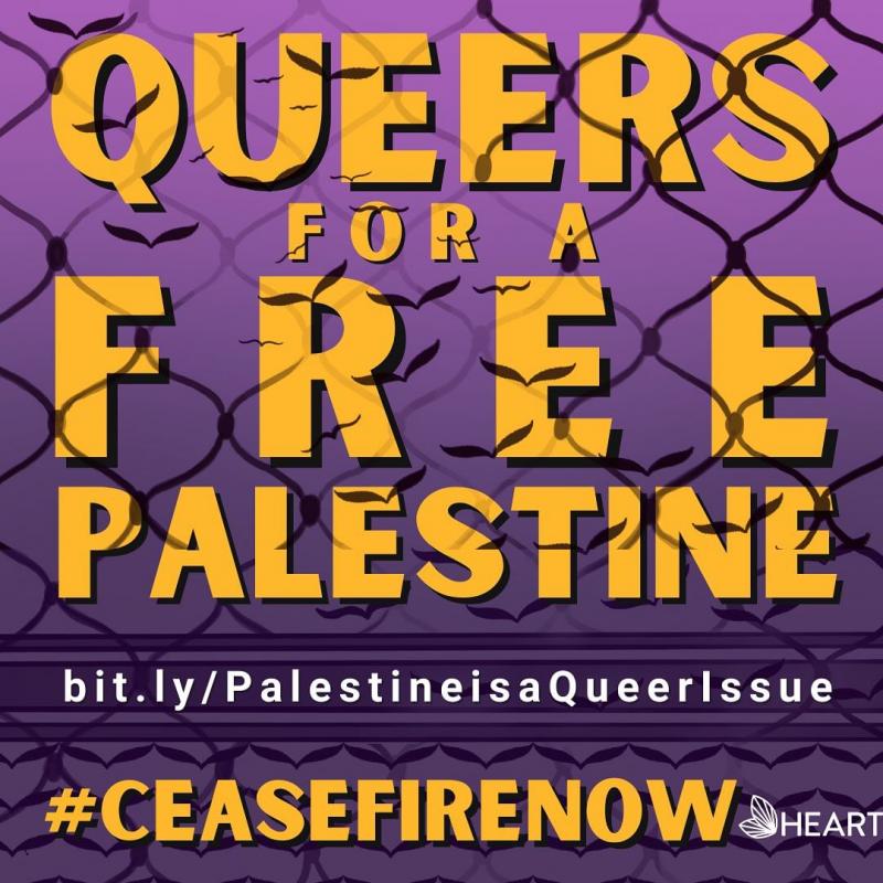 Queers For A Free Palestine (by Research in Progress  - 2023)