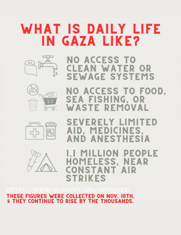 Daily Life In Gaza (by Deliberately/Collectively Anonymous - 2023)