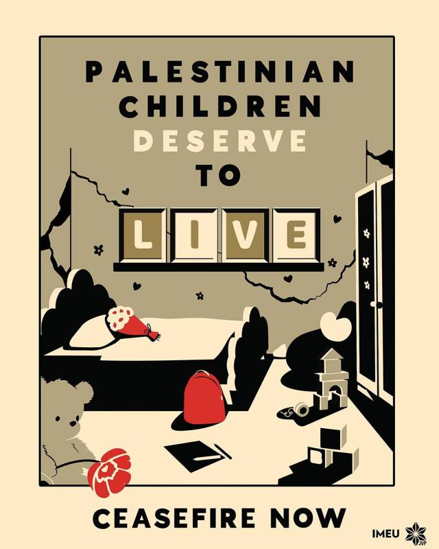 Palestinian Children Deserve to Live (by Zeindee - 2023)