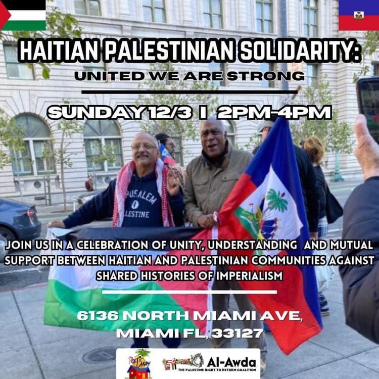Haitian Palestinian Solidarity (by Research in Progress  - 2023)