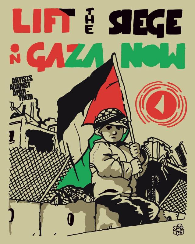 Seige on Gaza (by Shenby G. - 2023)