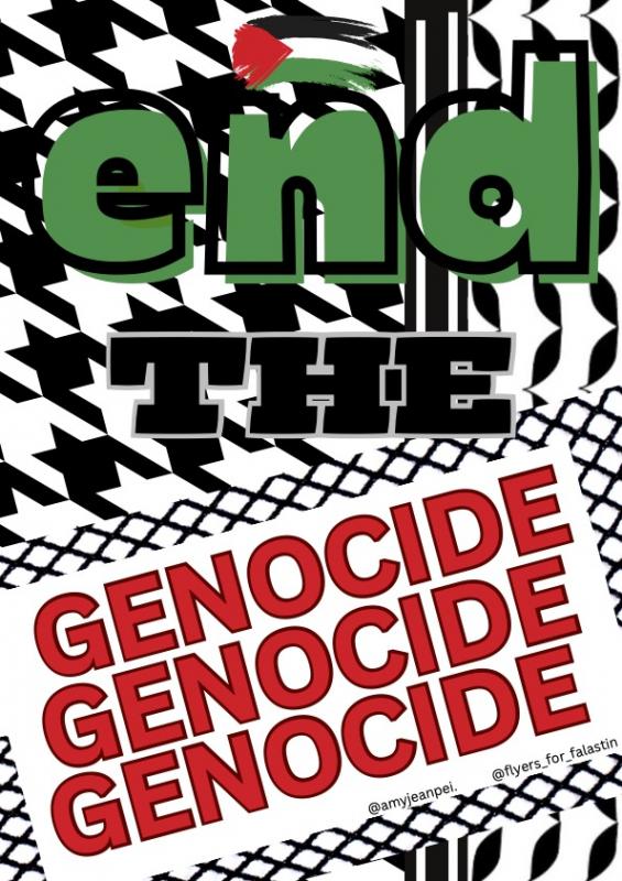 Genocide Genocide Genocide (by @amyjeanpei - 2024)