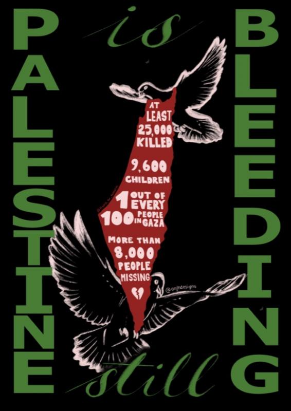 Palestine Is Still Bleeding (by @anjhdesigns - 2023)