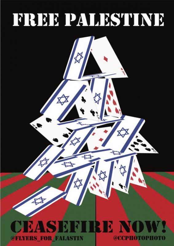 Zionism Is A House of Cards (by @ccphotophoto - 2024)