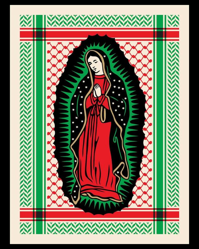 Our Lady of Palestine (by Ernesto Yerena Montejano - 2023)
