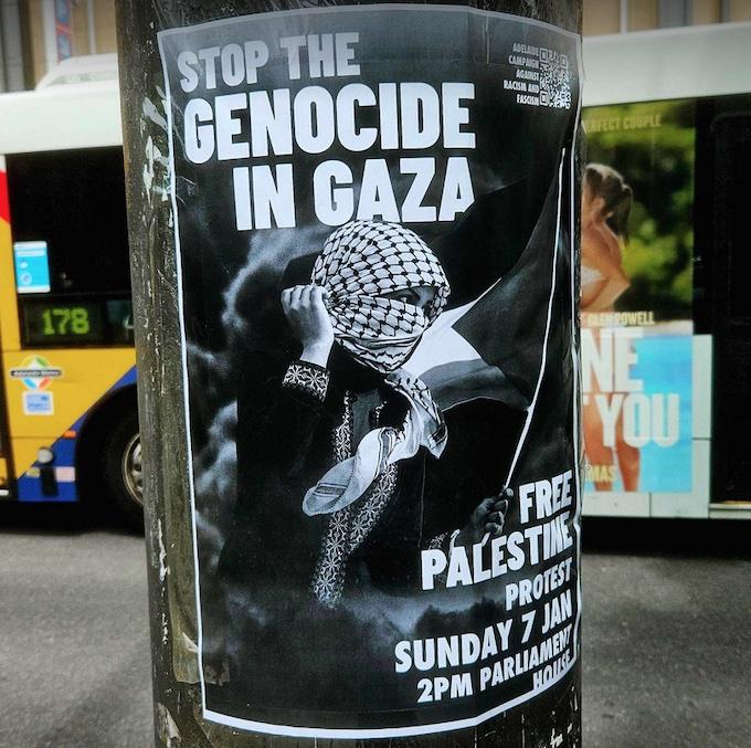 Genocide In Gaza - Adelaide (by Research in Progress  - 2024)