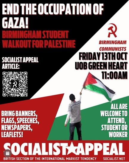 Walk Out for Palestine (by Research in Progress  - 2023)