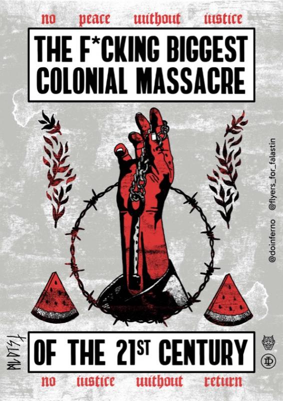 F*cking Biggest Colonial Massacre (by @doinferno - 2024)