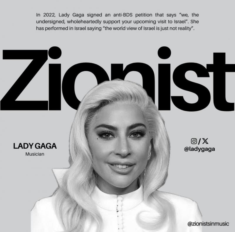 Lady Gaga - Zionist (by Research in Progress  - 2024)