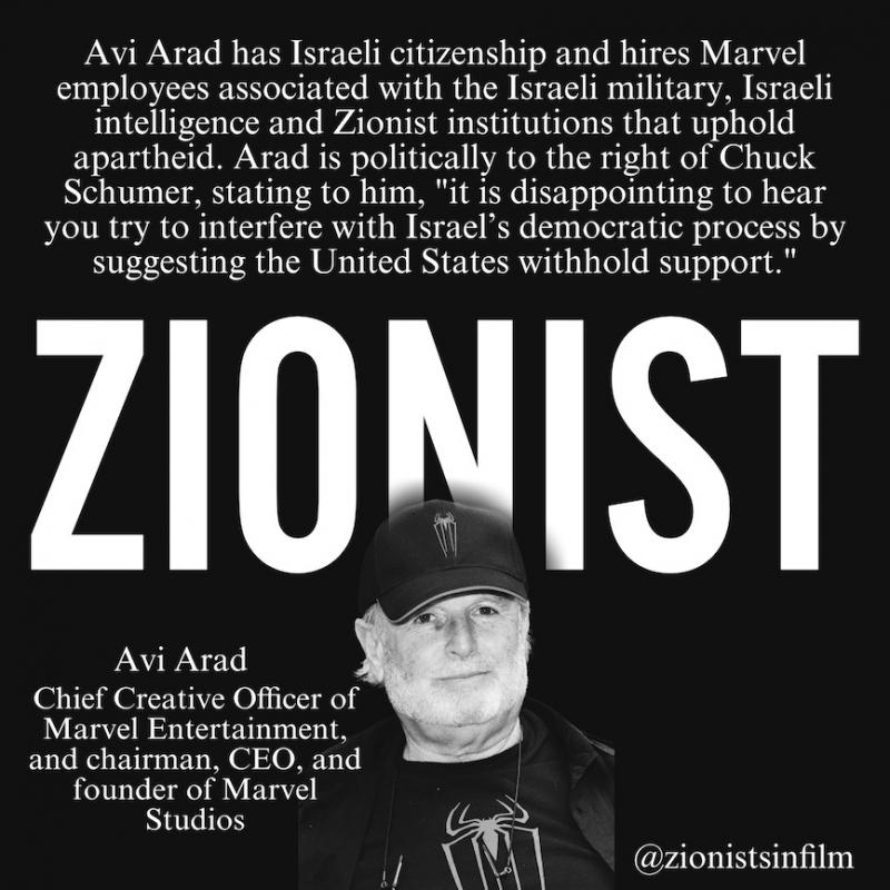 Avi Arad - Zionist (by Research in Progress  - 2024)