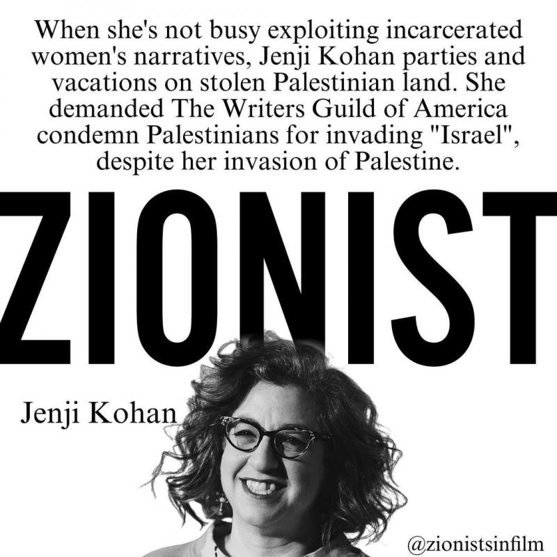 Jenji Kohan - Zionist (by Research in Progress  - 2024)