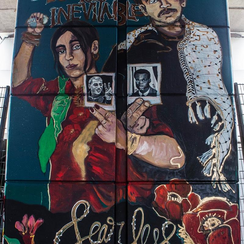 Photo 23 - Return is inevitable - Mural by Fearless Collective and PYM - Photo credits - Fabrice Bourgelle